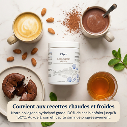 Collagène Marin Hydrolysé Enrichi en Vitamine C pour vos recettes (250g-100% naturel)