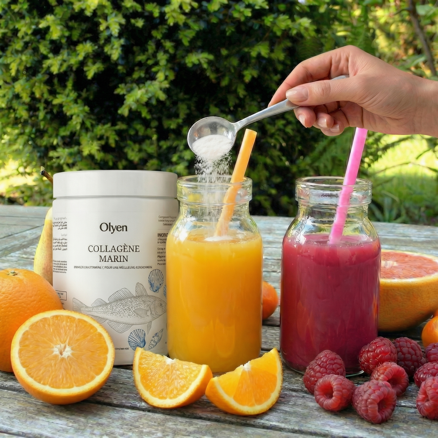 Collagène Marin Hydrolysé Enrichi en Vitamine C pour vos recettes (250g-100% naturel)