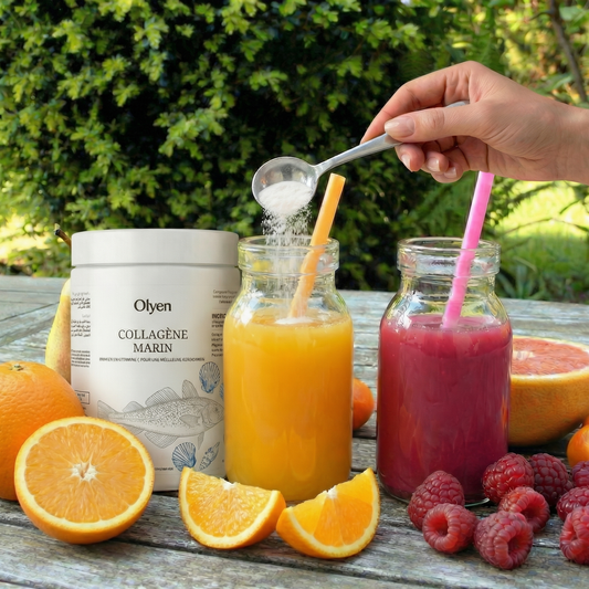 Collagène Marin Hydrolysé Enrichi en Vitamine C pour vos recettes (250g-100% naturel)