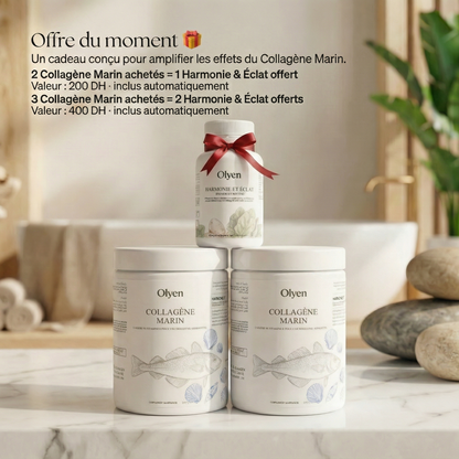 Collagène Marin Hydrolysé Enrichi en Vitamine C pour vos recettes (250g-100% naturel)